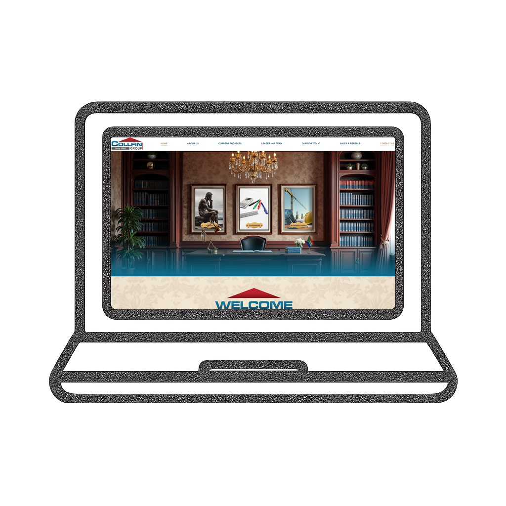Preview of the Collfin Group website